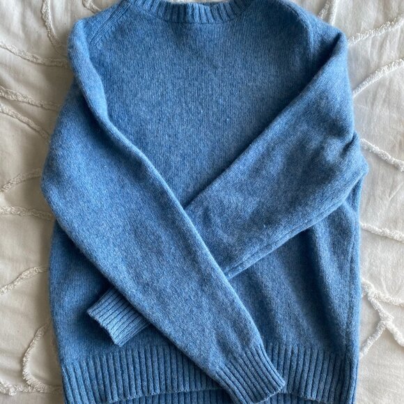Baby Blue Wool Sweater - Picture 2 of 6